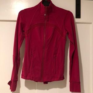 Pink Lululemon jacket Size 4